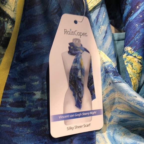 RainCaper Starry Night Sheer Scarf - Picture 2 of 10